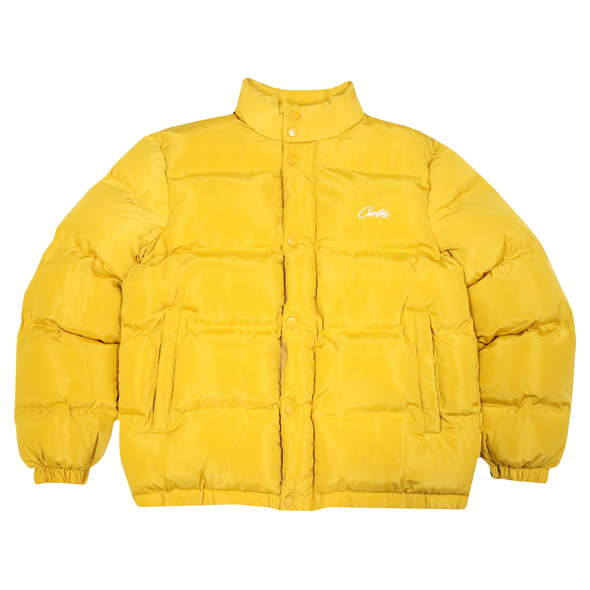 Pre-owned Corteiz Og Bolo Jacket 'yellow'