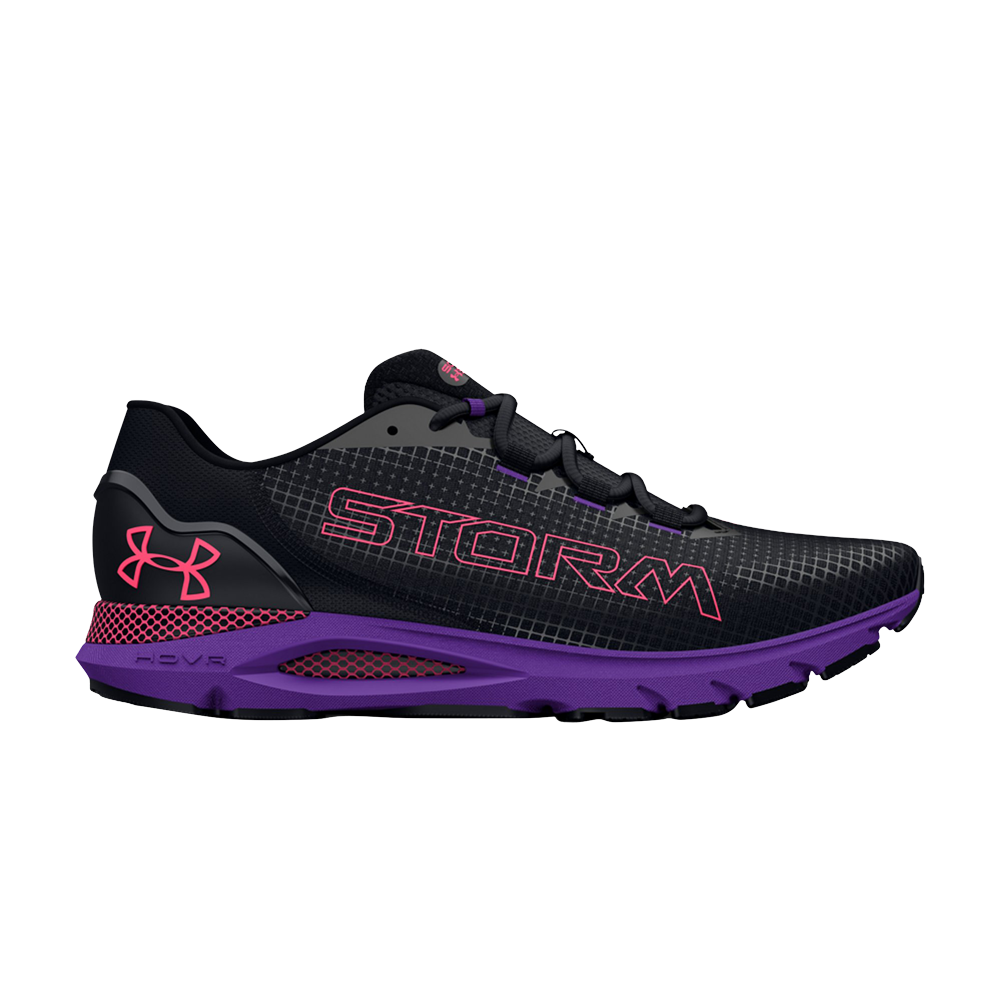 Pre-owned Under Armour Hovr Sonic 6 'storm - Black Metro Purple'