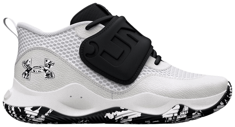 Under Armour Zone BB 2 GS White Black