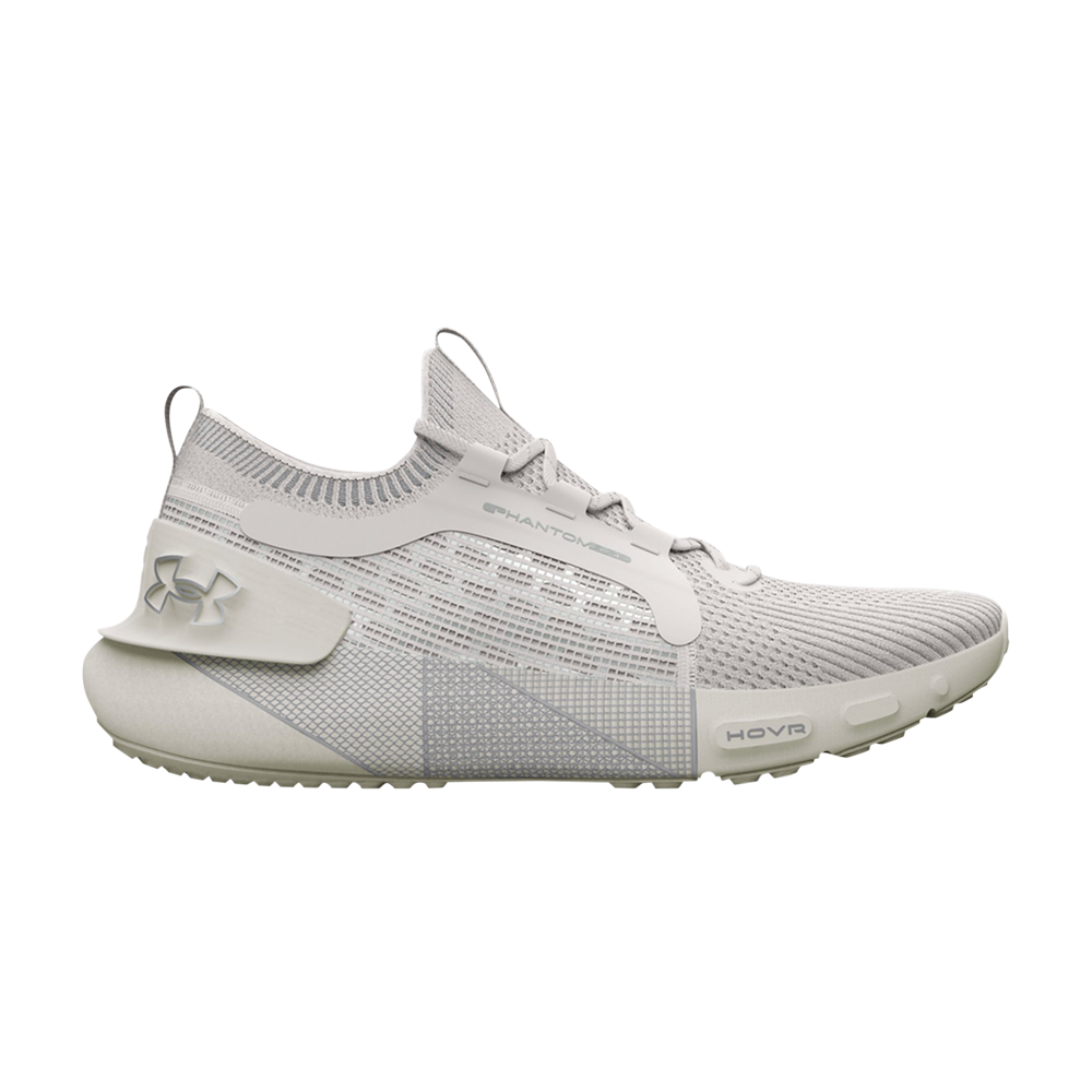 Pre-owned Under Armour Hovr Phantom 3 Se Reflect 'white Clay Metallic Silver' In Cream
