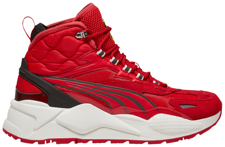 Scuderia Ferrari x Puma RS X Mid Rosso Corsa Black