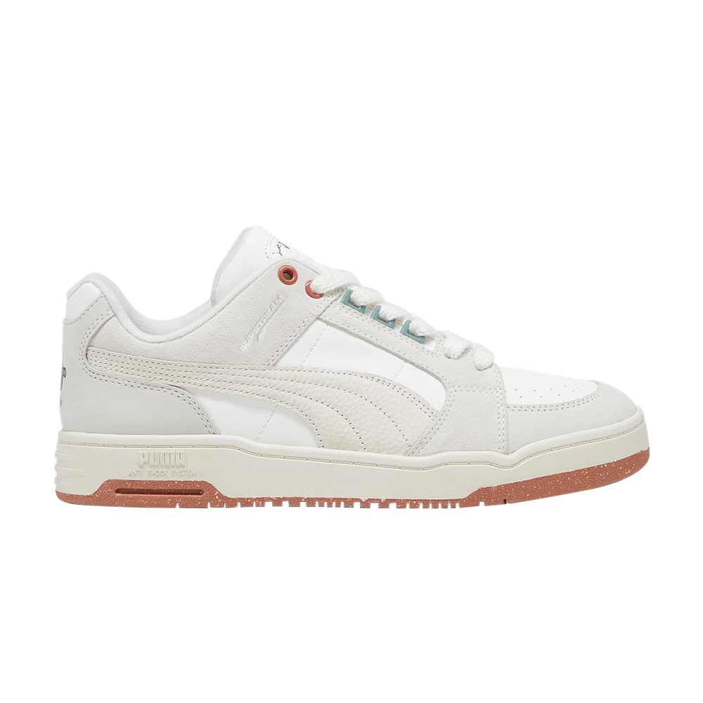 Pre-owned Puma Slipstream Low 'huskie' In White