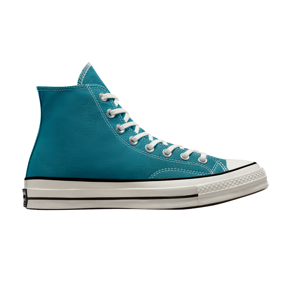 Pre-owned Converse Chuck 70 High 'vintage Canvas - Teal Universe'