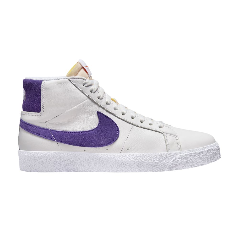 Nike Blazer Mid SB 'Court Purple' | White | Men's Size 8