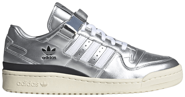 atmos x adidas Forum Low Silver Metallic