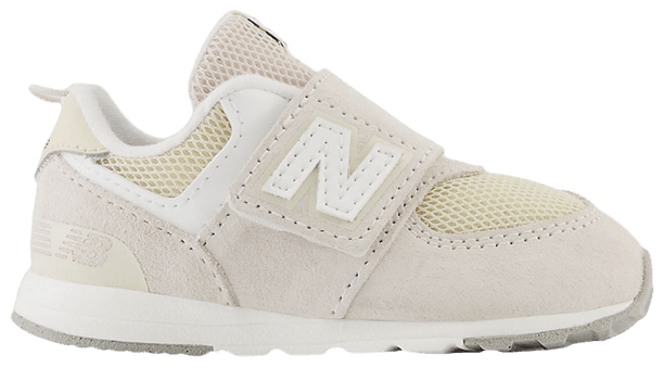 New Balance 574 Hook  Loop Toddler Wide Moonbeam Bone