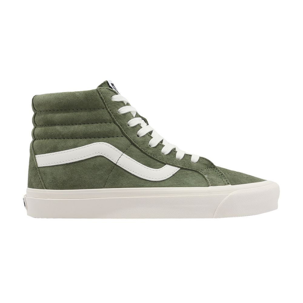 Pre-owned Vans Sk8-hi 38 Dx 'pig Suede - Loden Green'