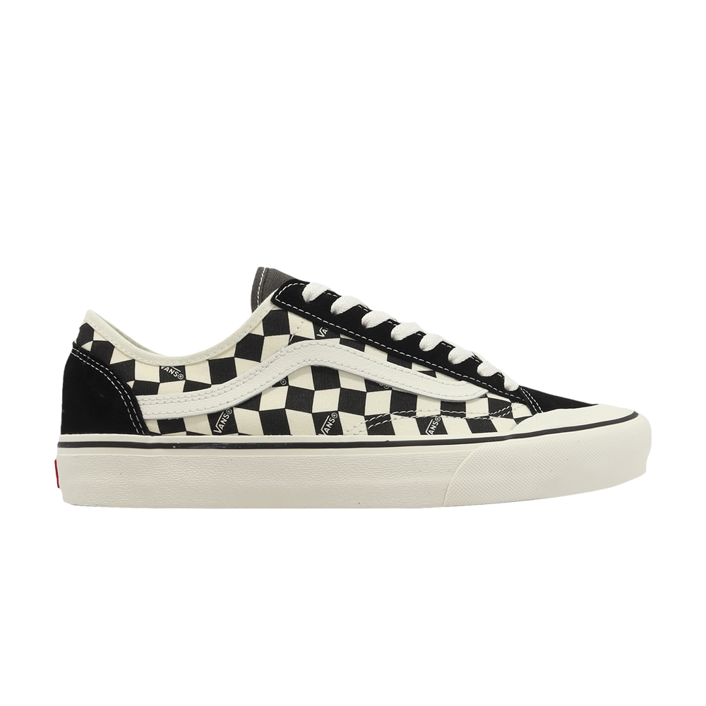 Pre-owned Vans Style 136 Decon Vr3 Sf 'checkerboard - Black Marshmallow'