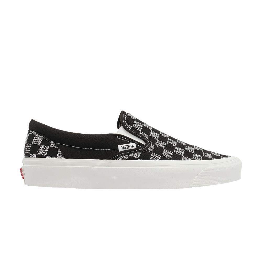 Pre-owned Vans Classic Slip-on 'checker Check - Black White'