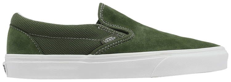 Vans Classic Slip On Textured Chive Green