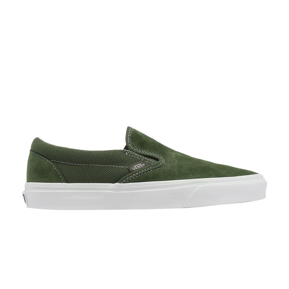 Pre-owned Vans Classic Slip-on 'textured Chive Green'