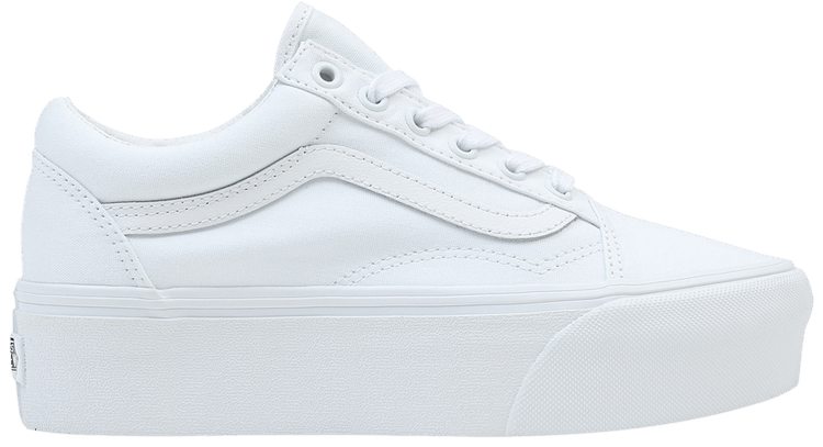 Buy Old Skool Stackform True White VN0A7Q5MW00 GOAT