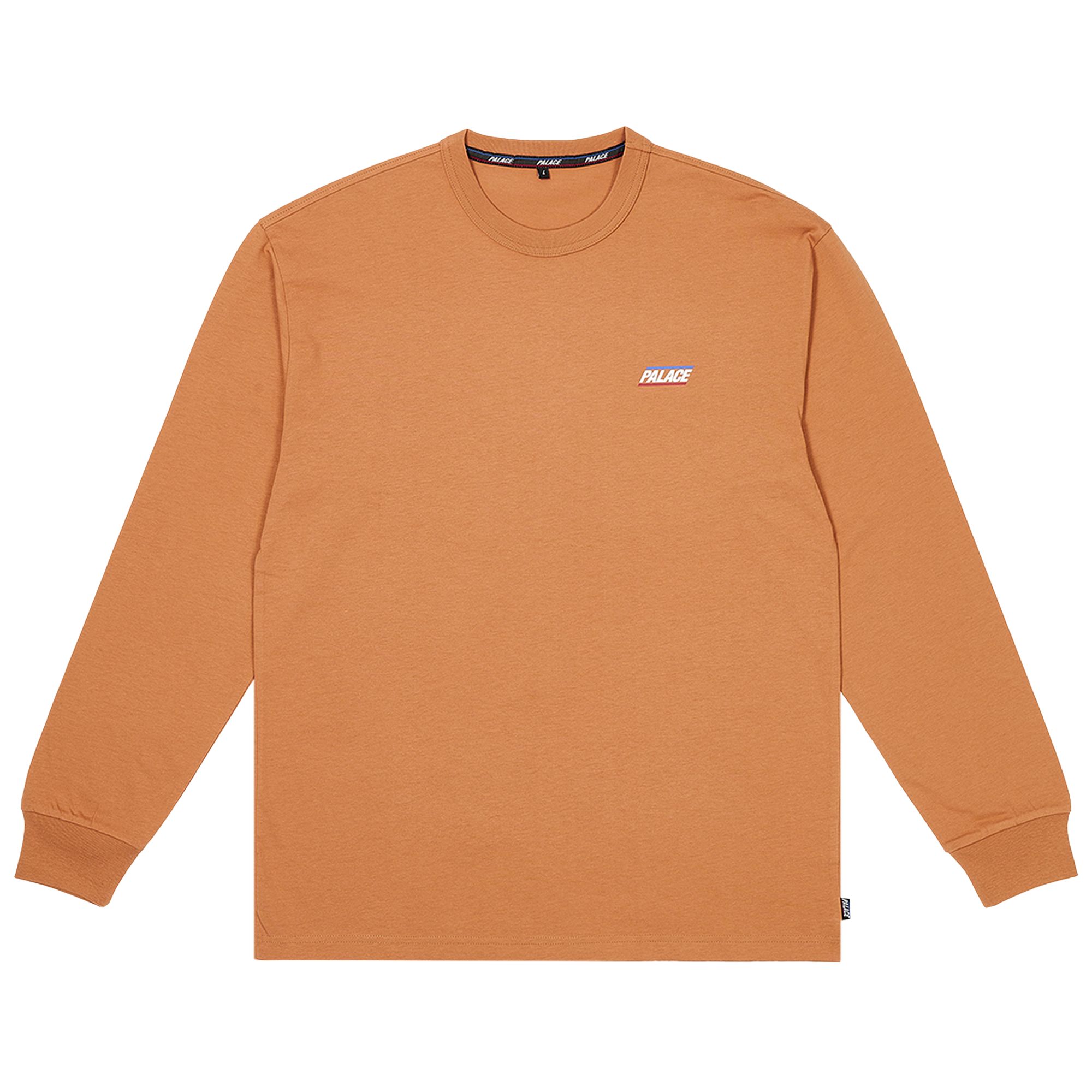 Palace Basically A Longsleeve 'Melted Sugar' | Orange | Men's Size L