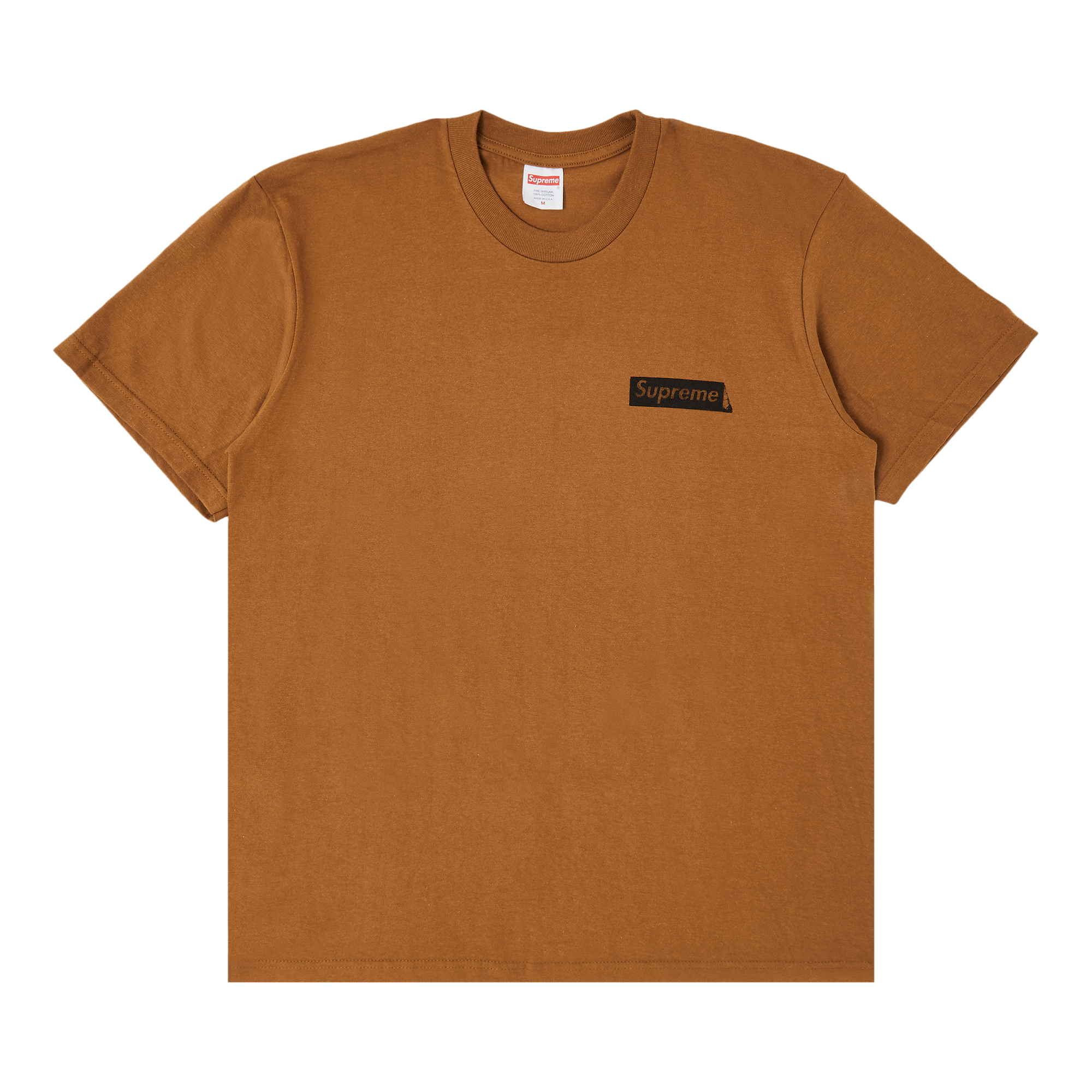 Pre-owned Supreme Static Tee 'light Brown'