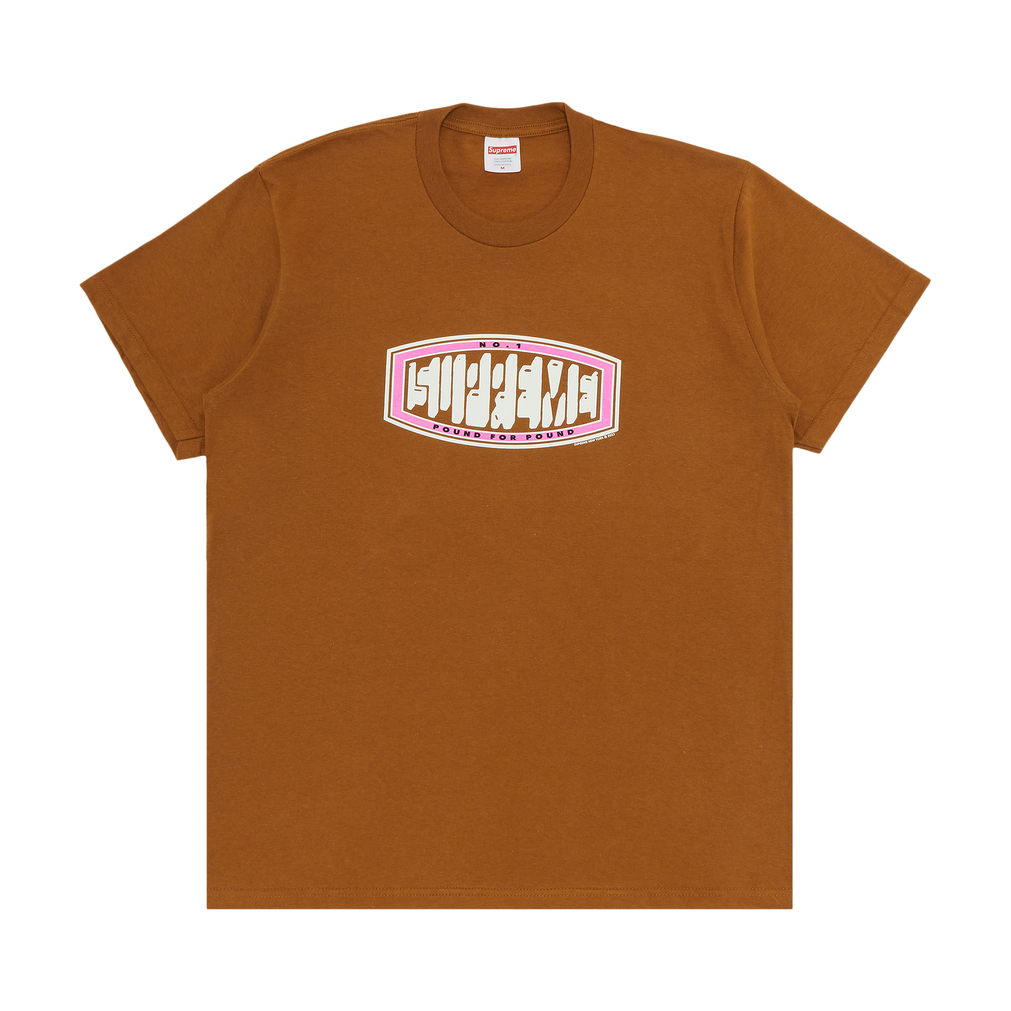 Pre-owned Supreme Pound Tee 'light Brown'
