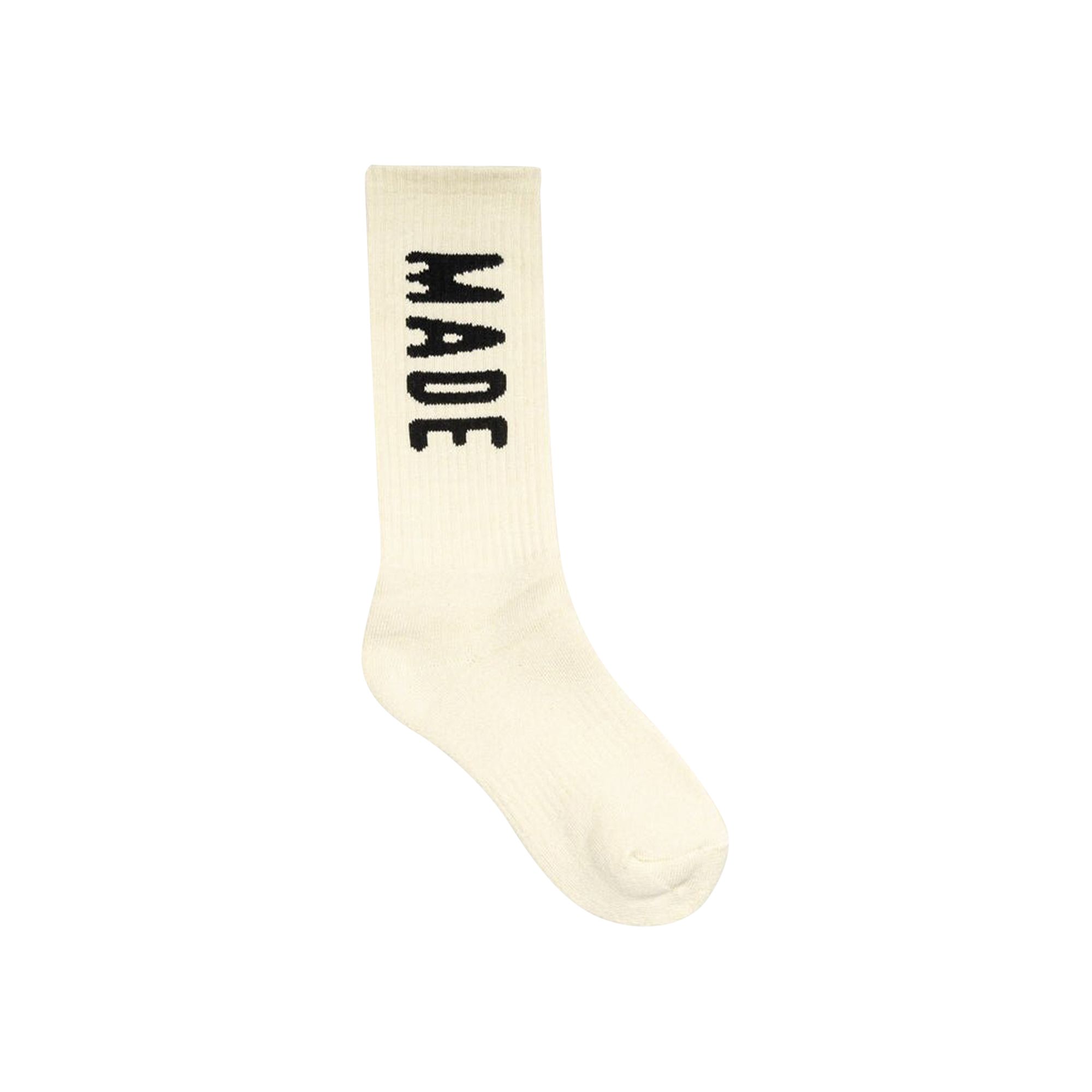 Pre-owned Human Made Logo Socks 'white'