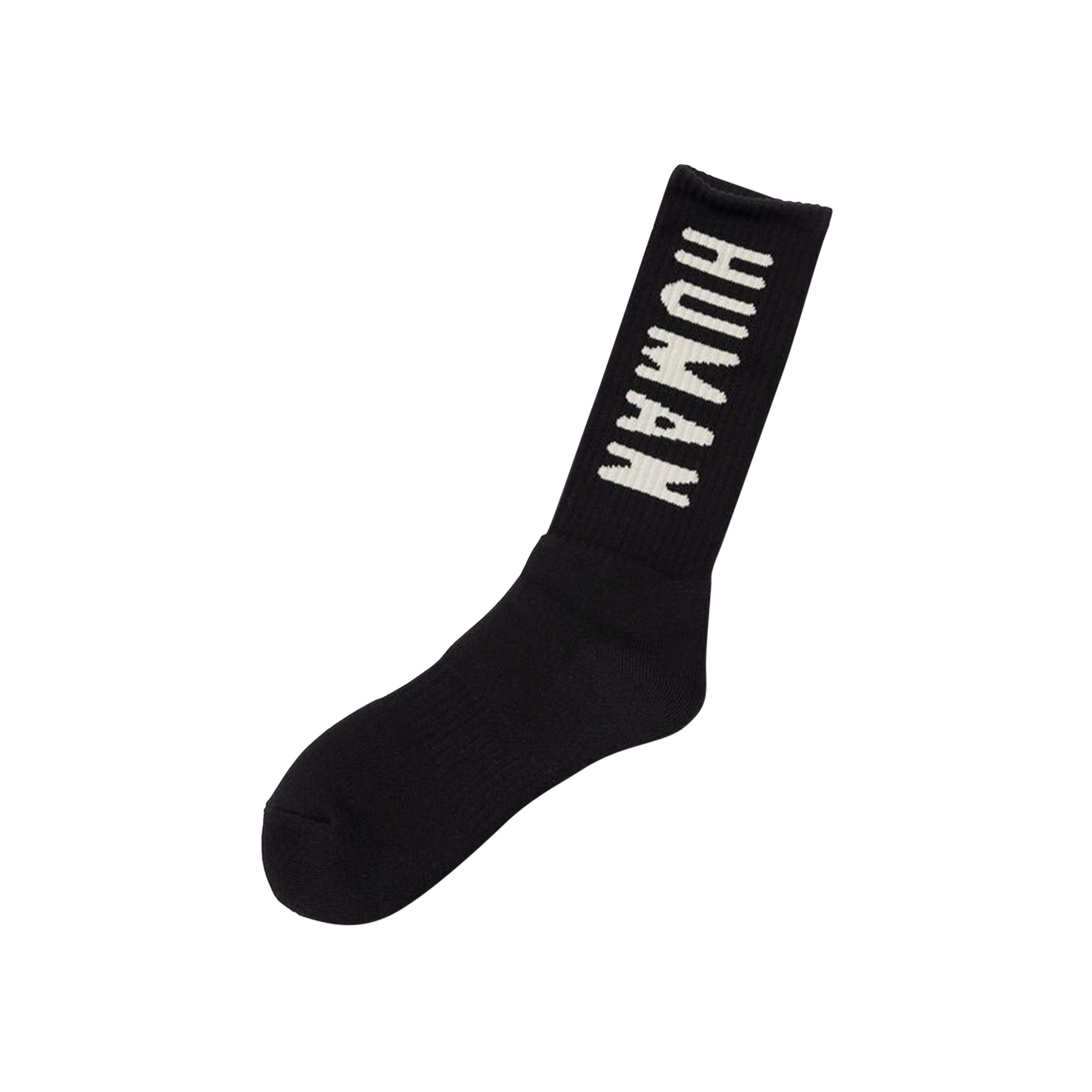 Pre-owned Human Made Logo Socks 'black'