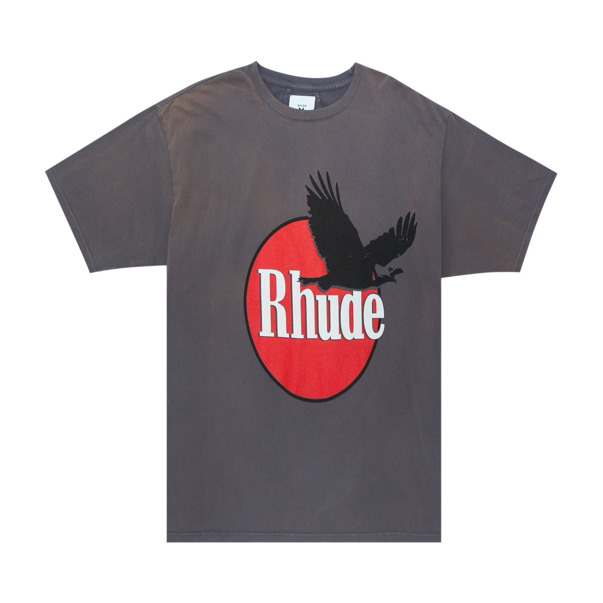 Pre-owned Rhude Eagle Logo Tee 'vintage Grey'