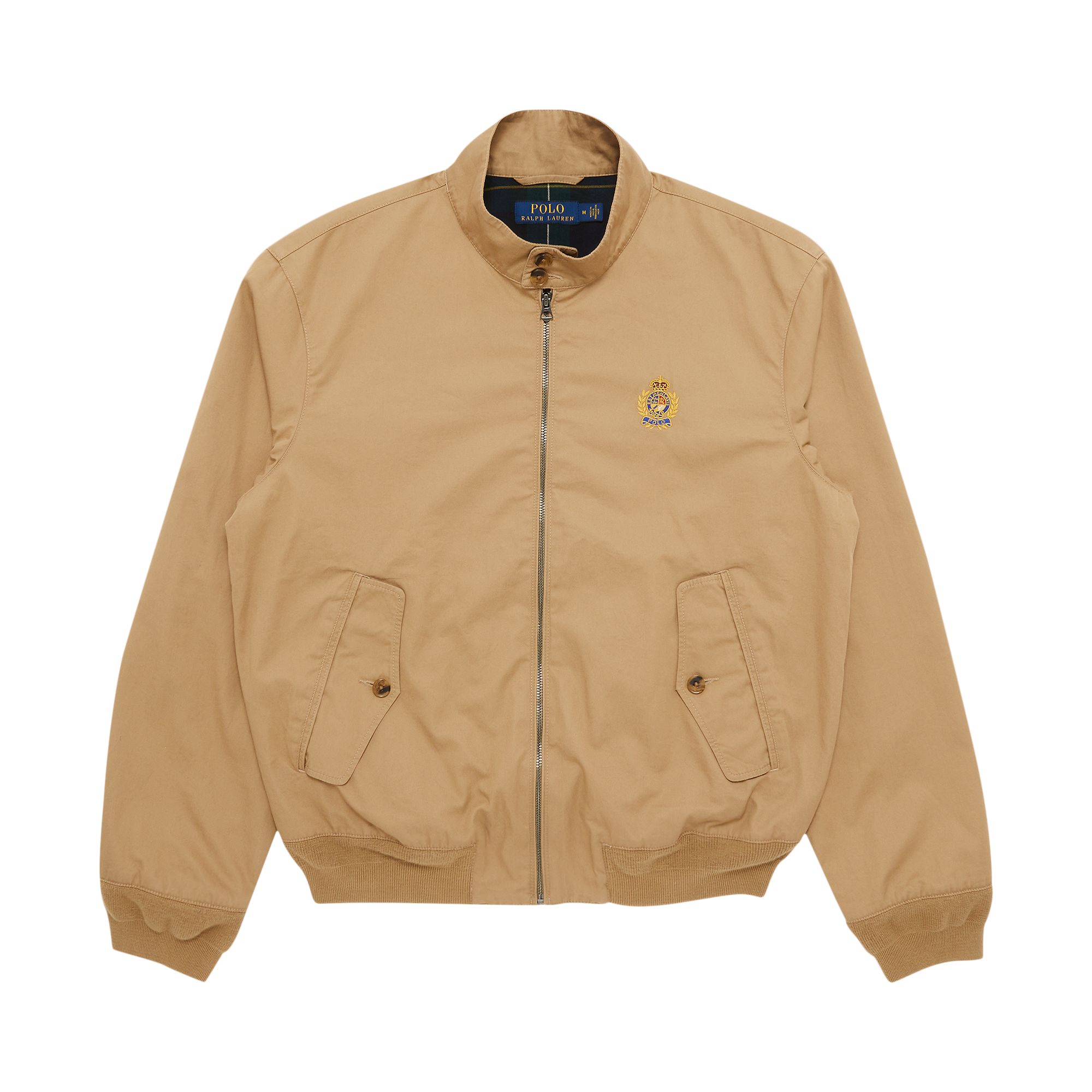 Pre-owned Polo Ralph Lauren Goat Exclusive City Windbreaker, Vintage Polo Crest Tan