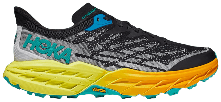 HOKA Speedgoat 5 Black Evening Primrose