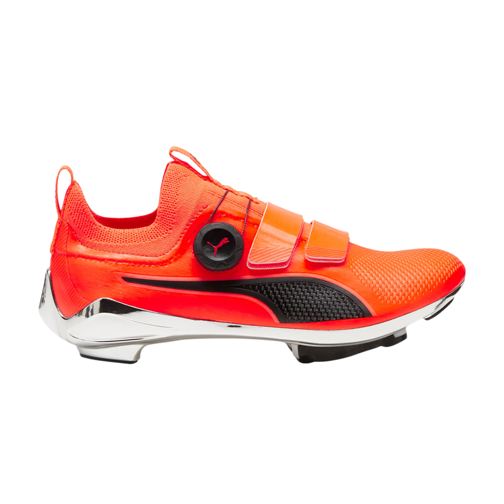 Pre-owned Puma Pwr Spin Indoor Cycling 'ultra Orange Black'