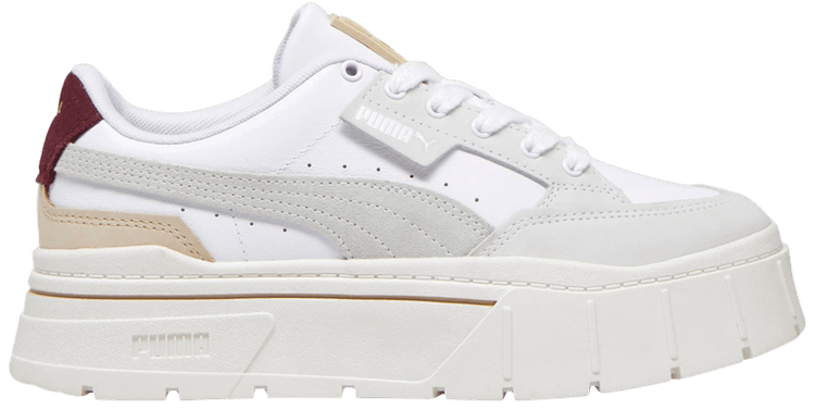 Puma Wmns Mayze Stack Luxe White Dark Jasper