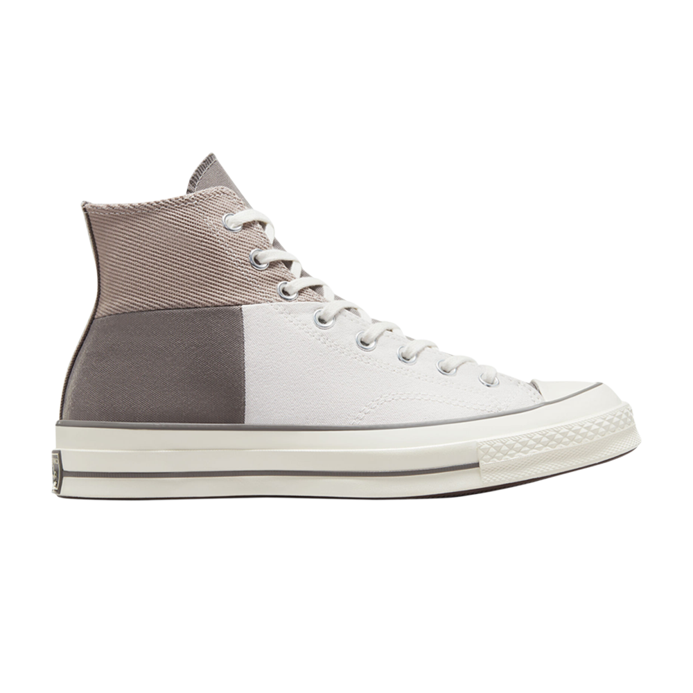 Pre-owned Converse Chuck 70 High 'crafted Patchwork - Grey Wonder Stone'