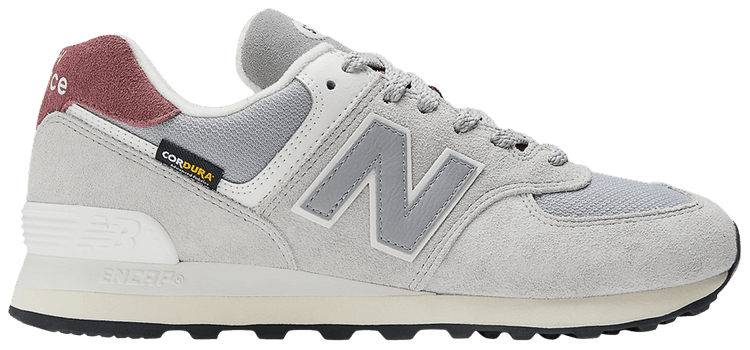 Buy New Balance 574 'Arctic Grey Maroon' - U574KBR | GOAT