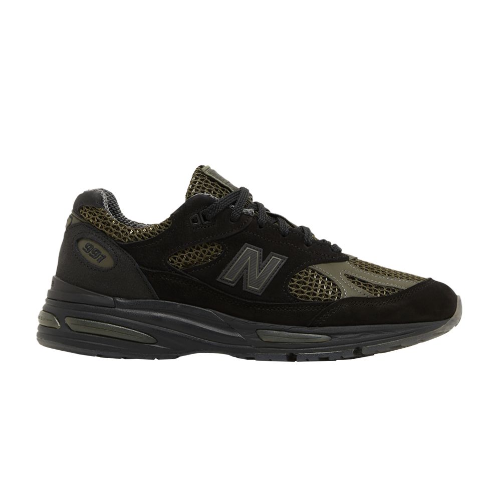 New Balance Stone Island x 991v2 Made in England 'Black' | Men's Size 4