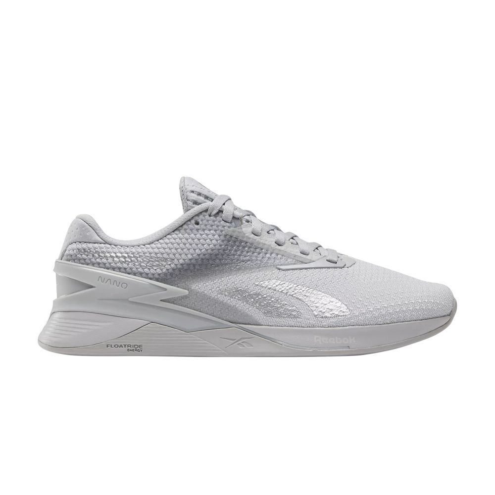 Pre-owned Reebok Wmns Nano X3 'pure Grey Silver Metallic'