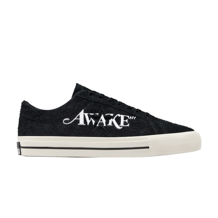 Buy Awake NY x Converse One Star Pro Low 'Black' - A07143C | GOAT