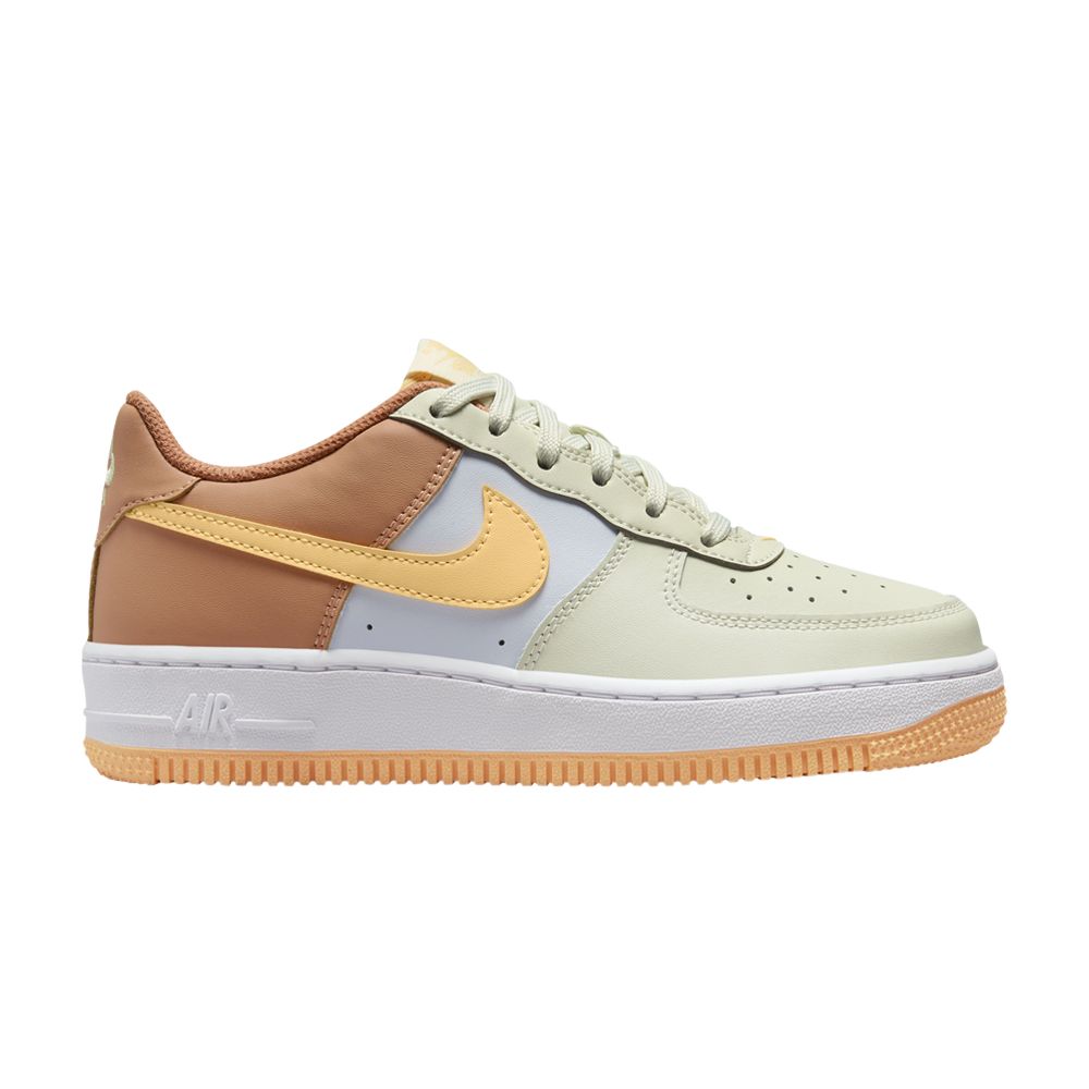 Nike Air Force 1 GS 'Sea Glass Amber Brown' | Cream | Kid's Size 5.5
