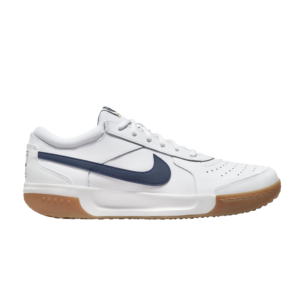 Pre-owned Nike Court Zoom Lite 3 'white Midnight Navy Gum'