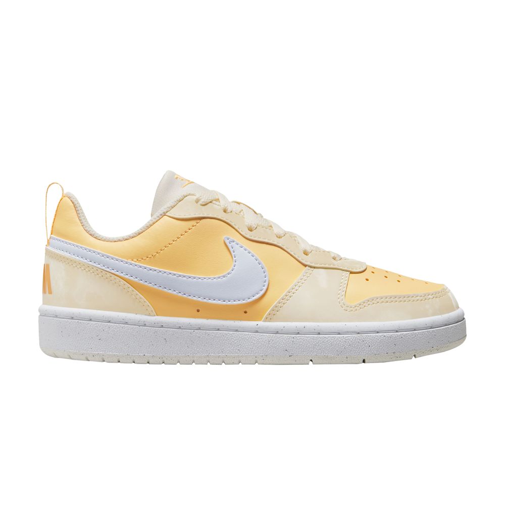 Pre-owned Nike Court Borough Low Recraft Gs 'pale Ivory Melon Tint' | Cream | Kid's Size 7 In White