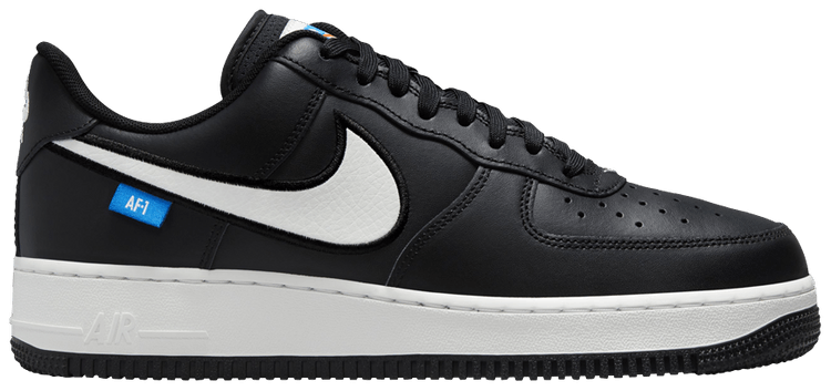 Nike air force 1 black blue online