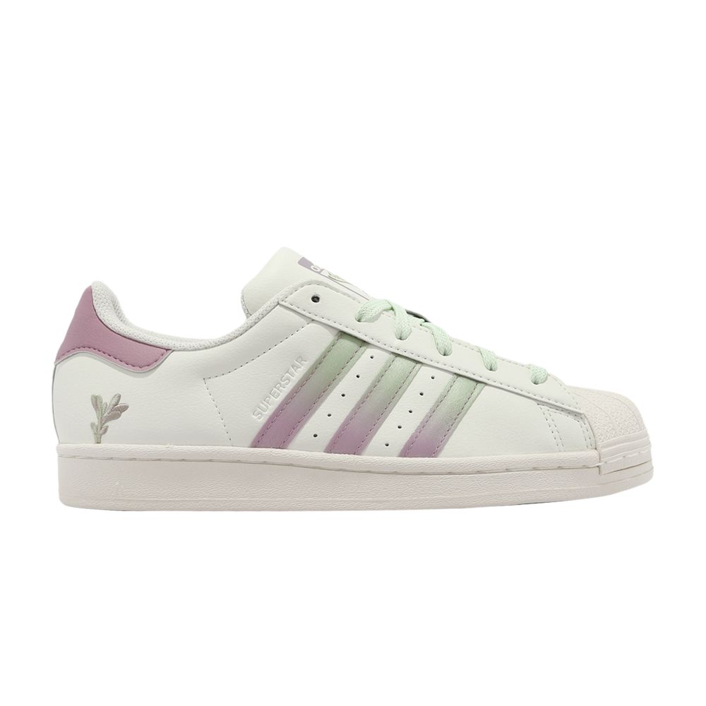 Pre-owned Adidas Originals Wmns Superstar 'plant Growth' In White
