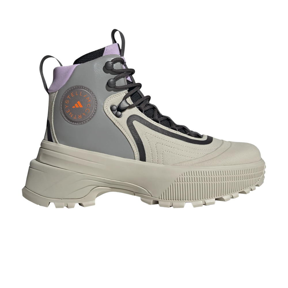 Pre-owned Adidas Originals Stella Mccartney X Wmns Terrex Hiking Boot 'gobi Purple Glow' In Grey