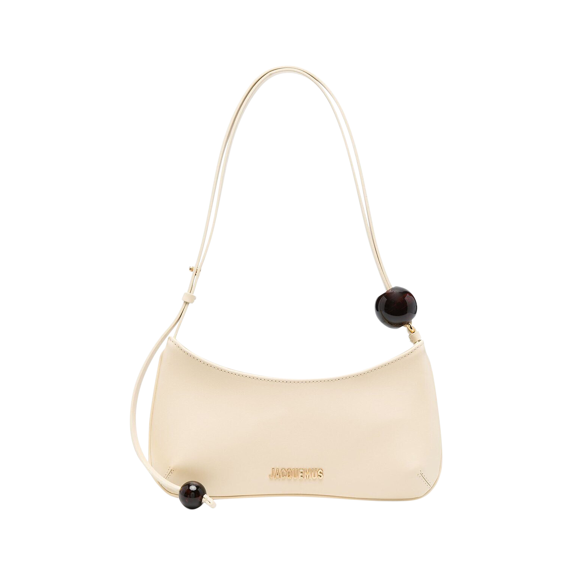 Pre-owned Jacquemus Le Bisou Perle 'ivory' In Cream