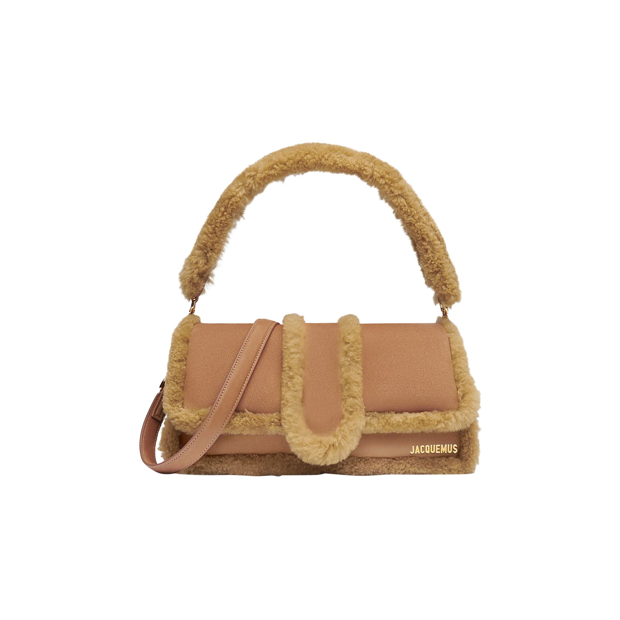 Click to view more detailed imagery on our partner's website Pre-owned Jacquemus Le Bambimou Doux Top Handle Bag 'camel' In Brown