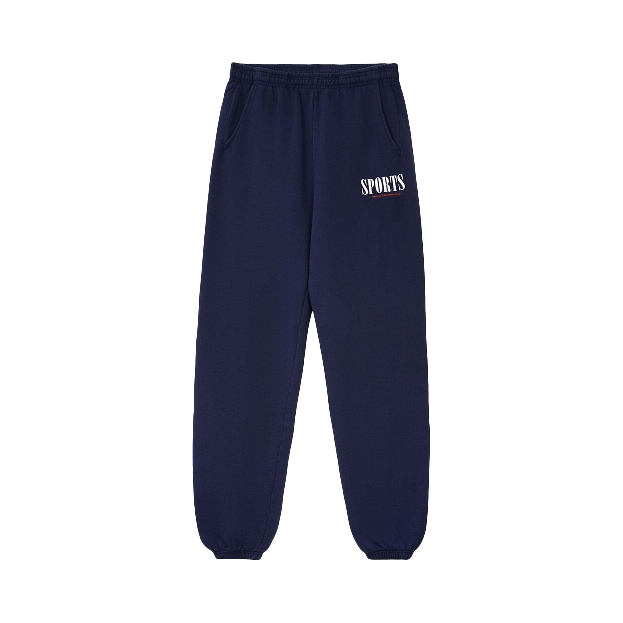 Pre-owned Sporty And Rich Sporty & Rich Sports Sweatpant 'navy' In Blue