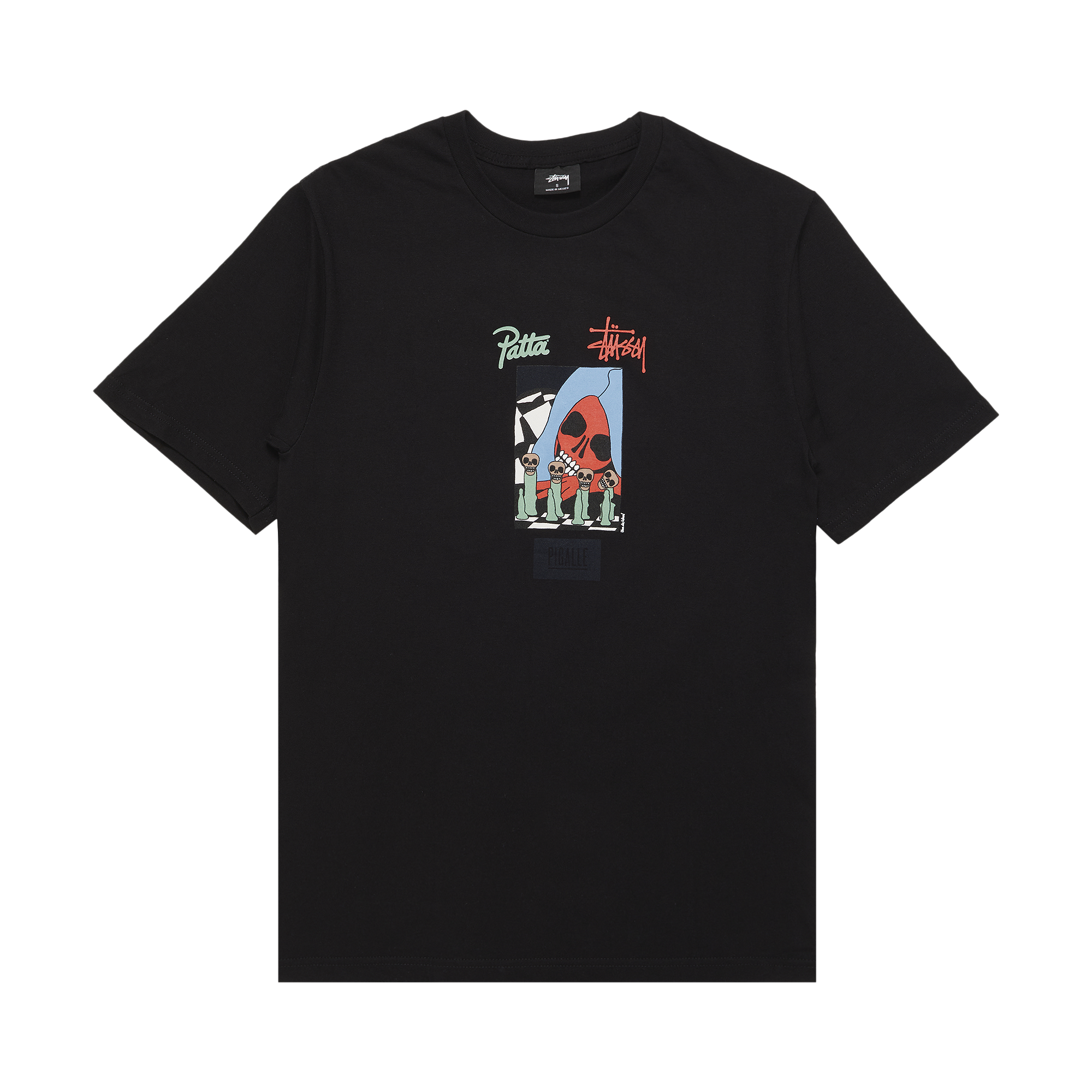 Pre-owned Stussy X Patta Less We Say Tee 'black'