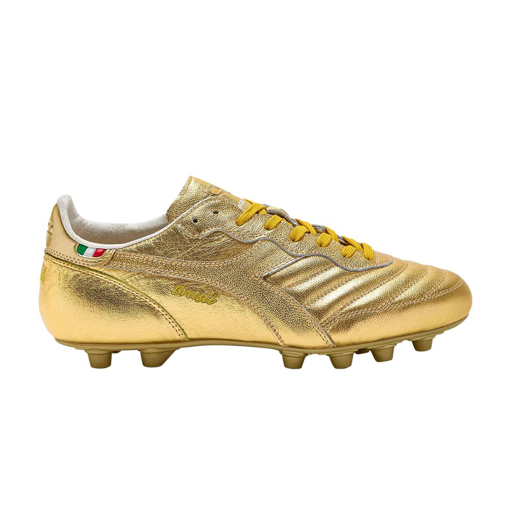 Pre-owned Diadora Brasil Made In Italy Og Lt+ Mdpu 'gold Brown'