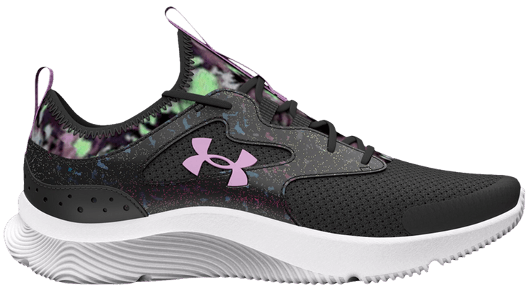 Under Armour Infinity 20 Printed GS Jet Grey Fresh Orchid