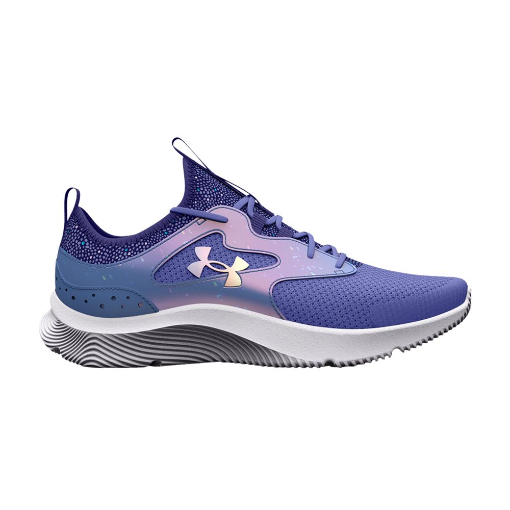 Under Armour Infinity 2.0 Printed GS 'Baja Blue Iridescent' | Kid's Size 6 - 3026166-400