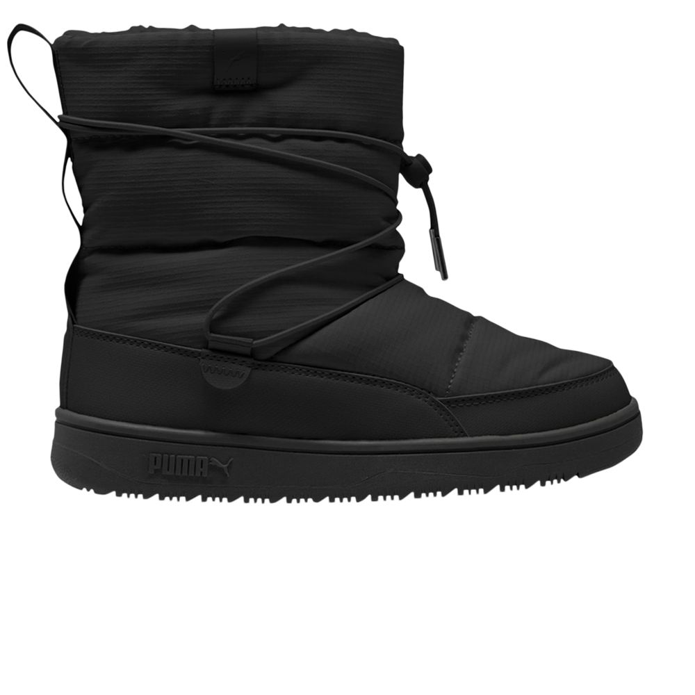 Pre-owned Puma Wmns Snowbae Boot 'black Shadow Grey'