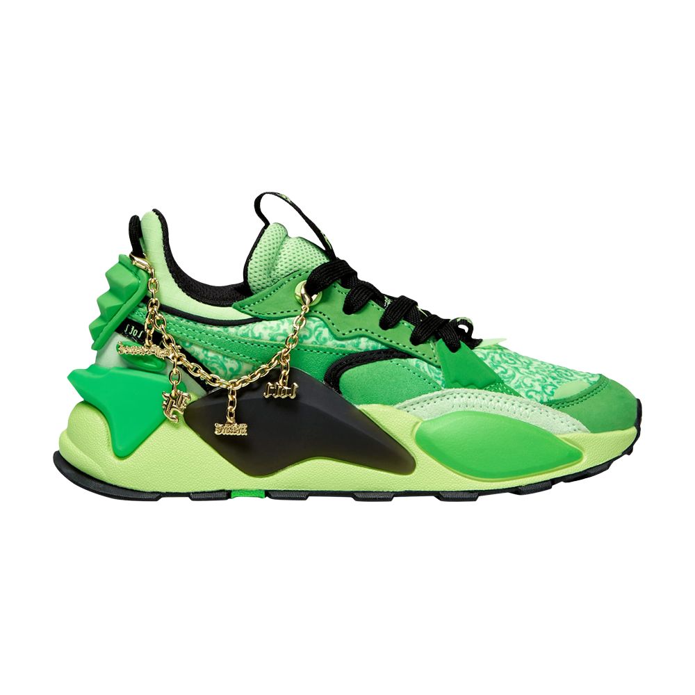 Pre-owned Puma Lafrancé X Rs-xl Big Kid 'forever.rare' | Green | Kid's Size 5