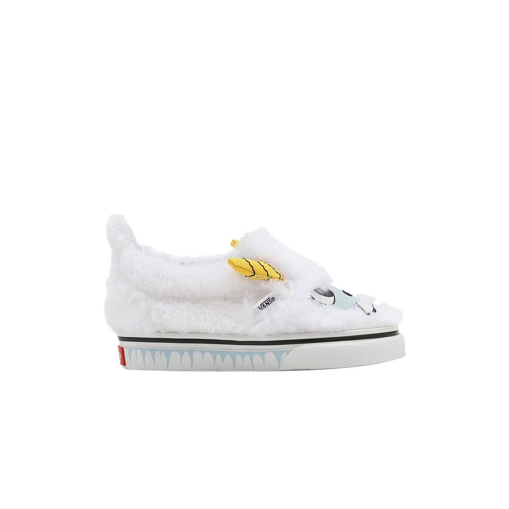 Pre-owned Vans Slip-on V Toddler 'yeti' | White | Infant Size 10