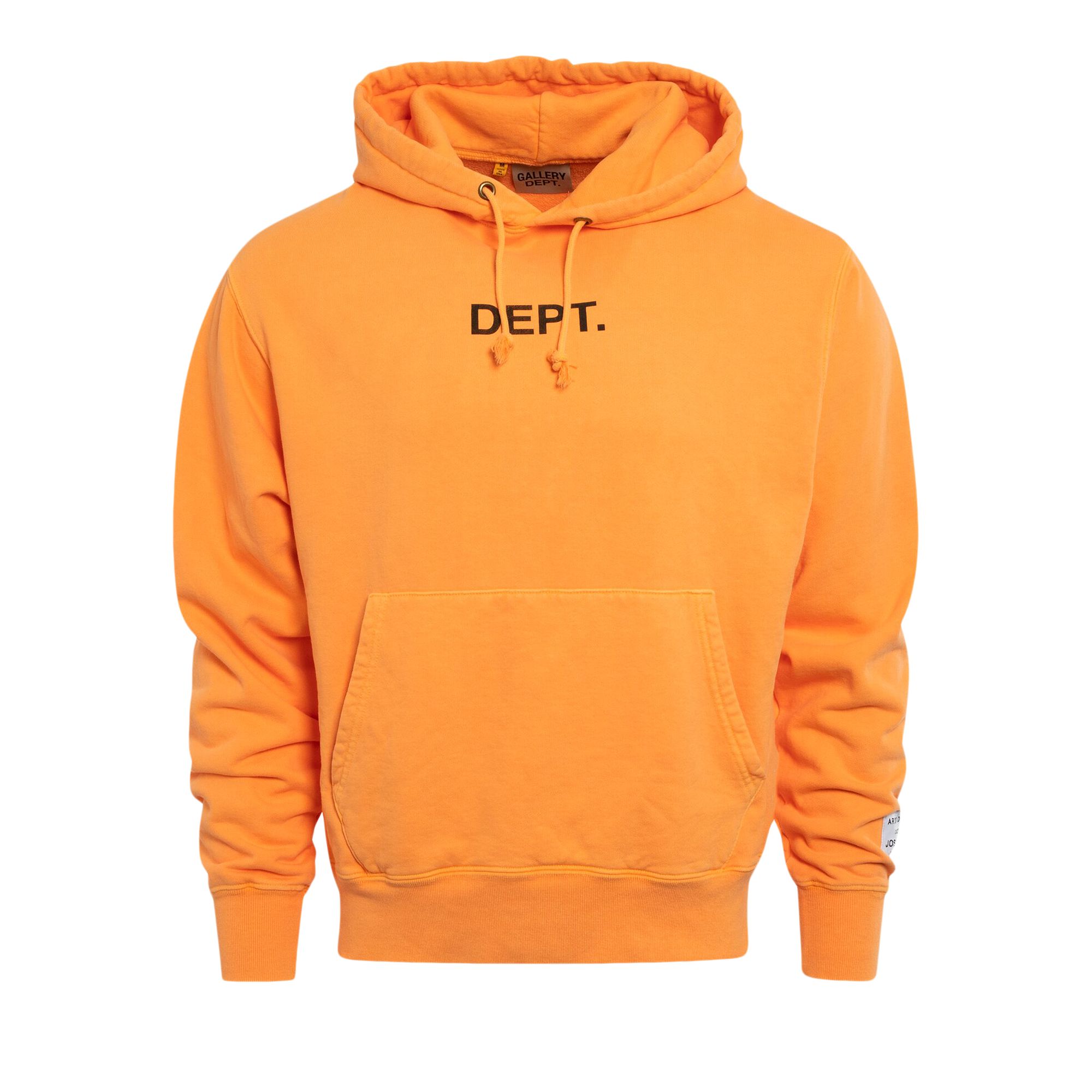 Pre-owned Gallery Dept. Logo Hoodie 'flo Orange'