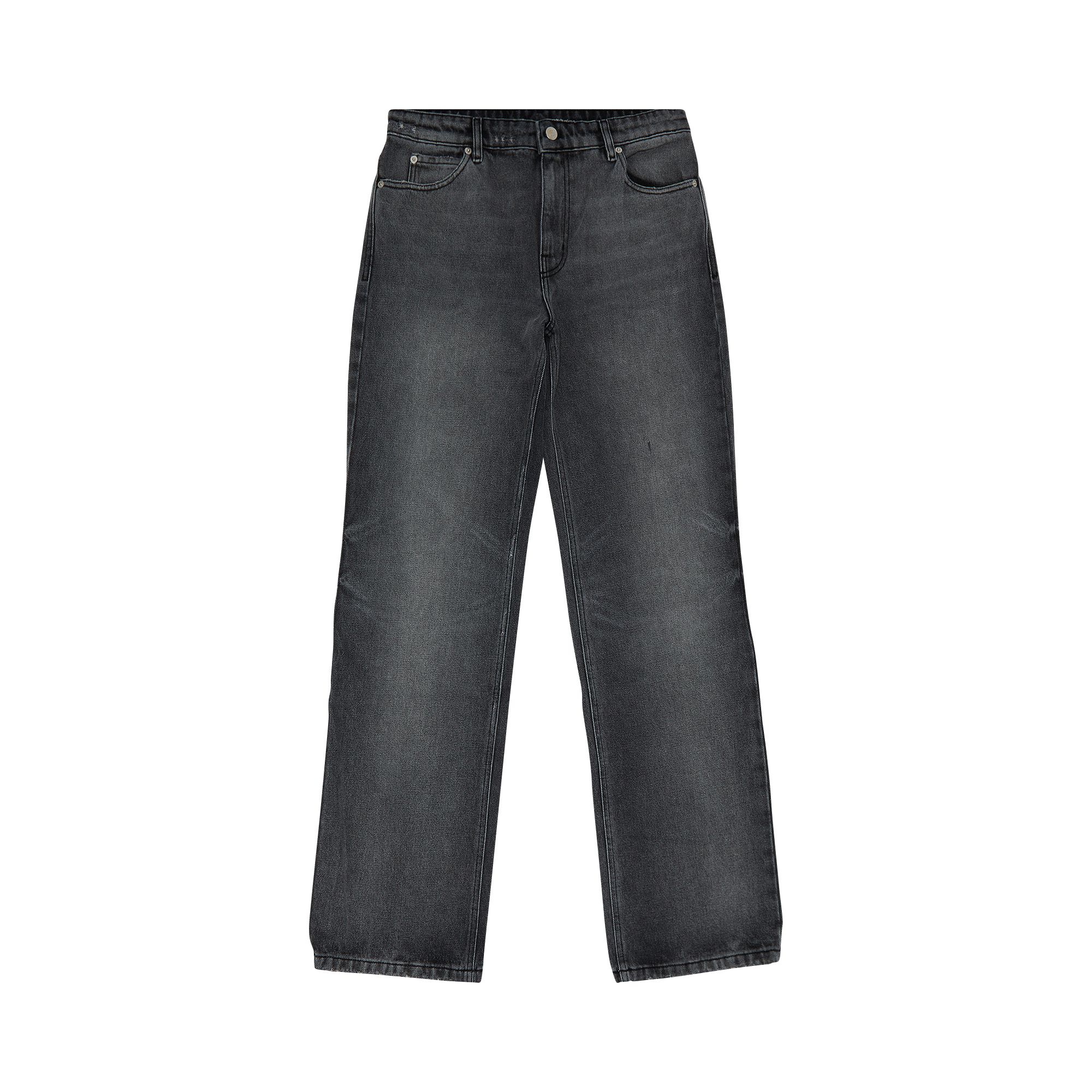 Pre-owned Courrèges Relaxed Denim Straight Pants 'stonewashed Grey' | Men's Size 48