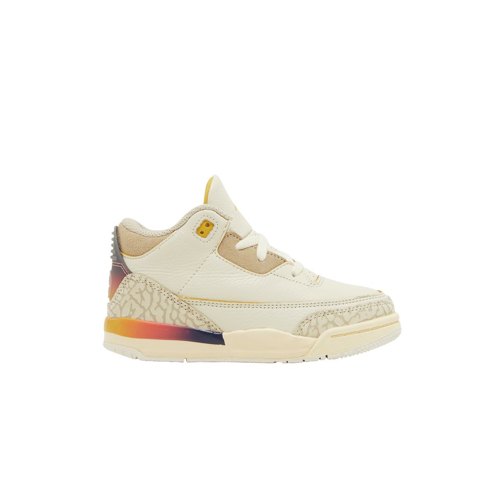 J. Balvin x Air Jordan 3 Retro TD 'Medellín Sunset' | Cream | Infant Size 5